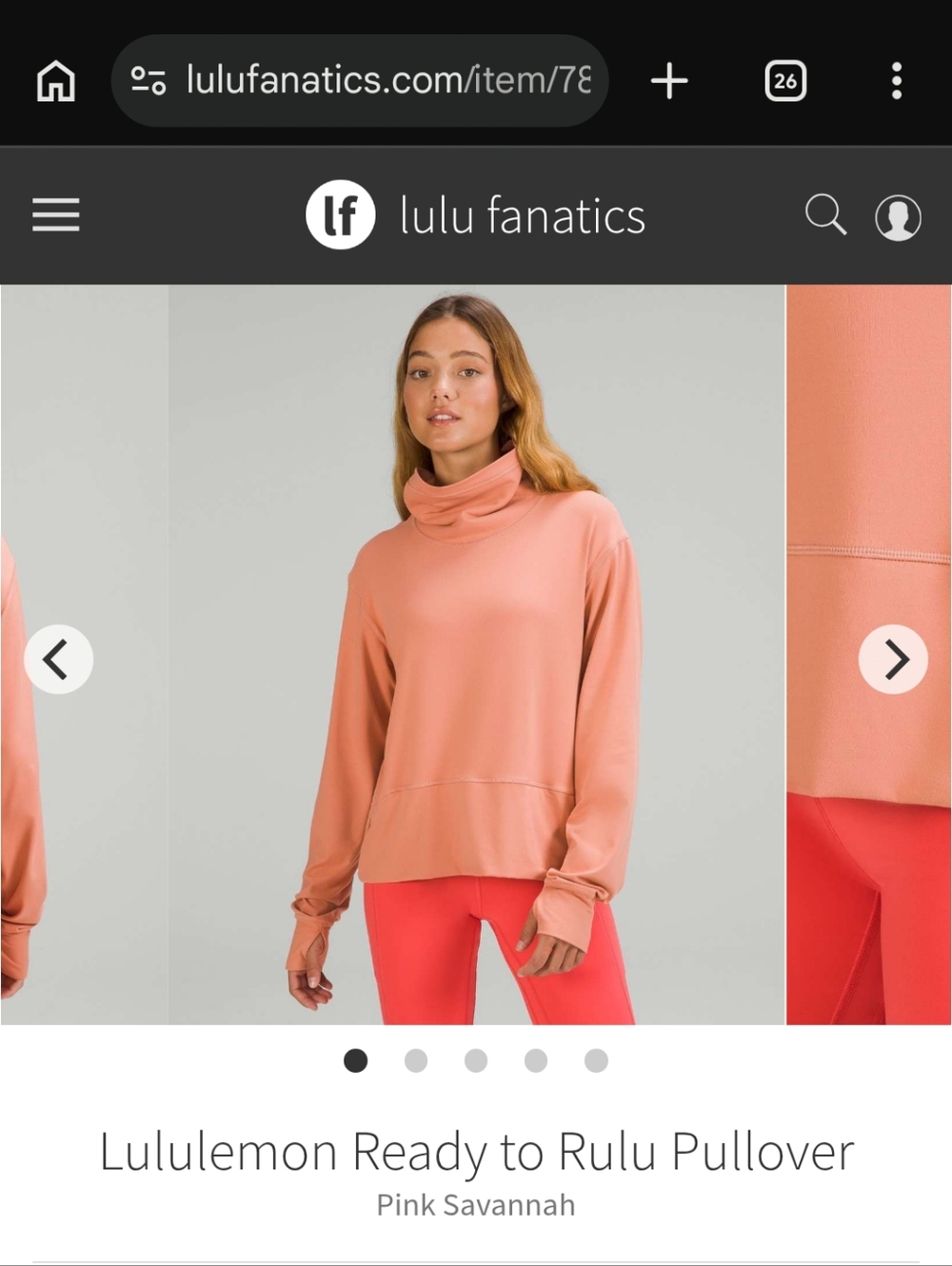 Lululemon Ready To Rulu Pullover - Picture 4 of 4